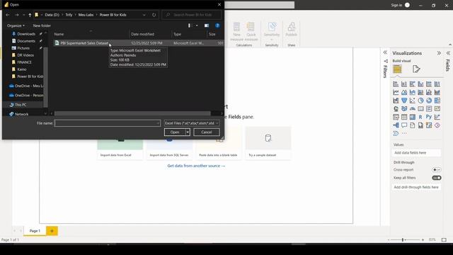 Get data into Power BI from an excel workbook смотреть онлайн