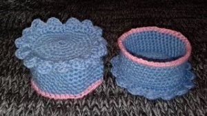 Подставка под яйцо крючком. Подставка для пасхального яйца (часть 3).