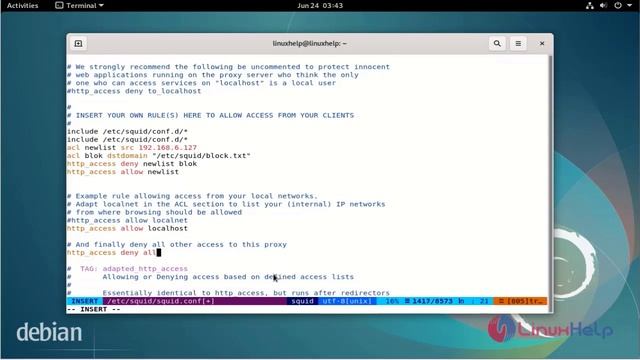 How To Install and Configure Squid Server on Linux Debian 11.3 смотреть онлайн