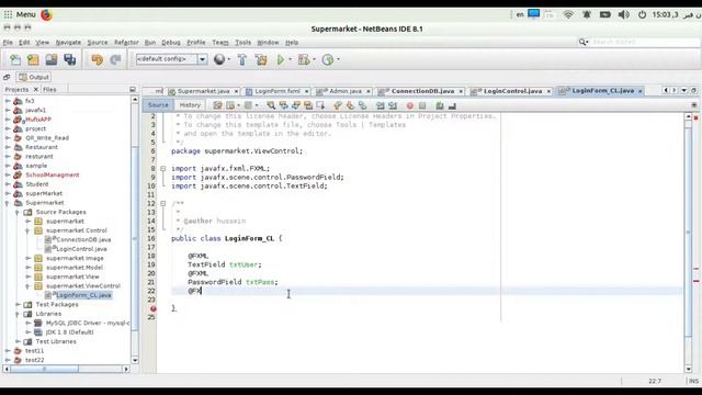 JavaFx Supermarket Management System (Login part 2) || نظام ادارة سوبرماركت (شاشة الدخول جزء 2) смотреть онлайн