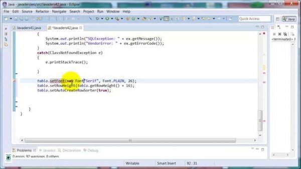 Java - JTable ve Mysql 2 - Ders 42