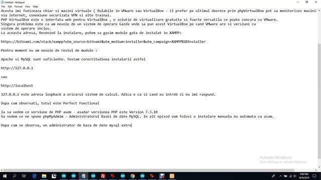 Instalare server XAMPP (Apache,PHP,MySQL) si modulul Wordpress via Bitnami смотреть онлайн