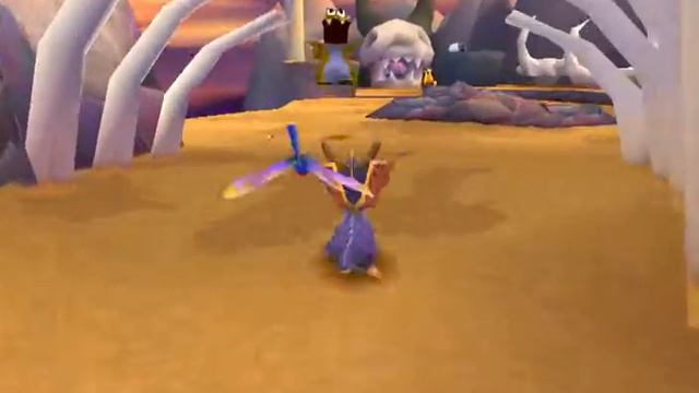 Быстрое прохождение Spyro Ripto's Rage! - SKELOS BADLANDS смотреть онлайн