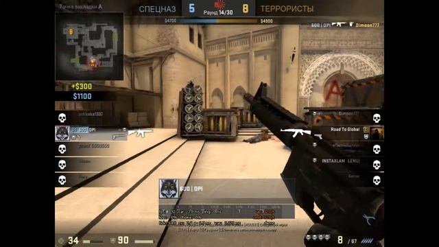 Как DarkFire Затащил Клатч 1 в 5 и разминировал бомбу за сек до взрыва. смотреть онлайн