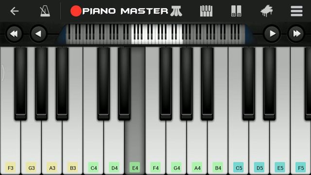 Jana Gana Mana Indian National Anthem Easy Piano Tutorial Piano Master смотреть онлайн