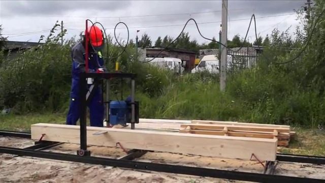 Пилорама электрическая простая 5.5 кВт смотреть онлайн