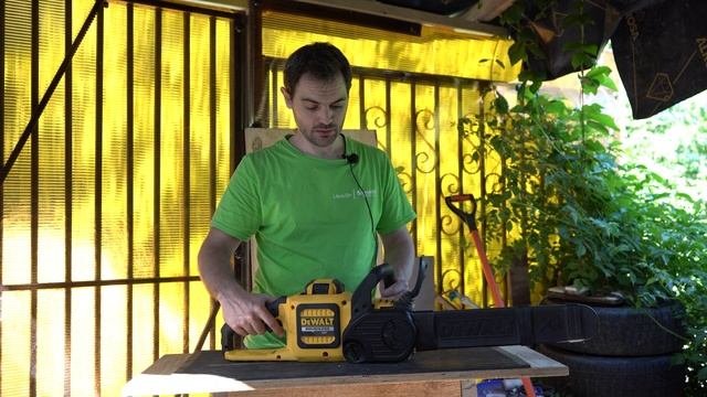 Цепная электропила DeWALT DCM575 обзор.