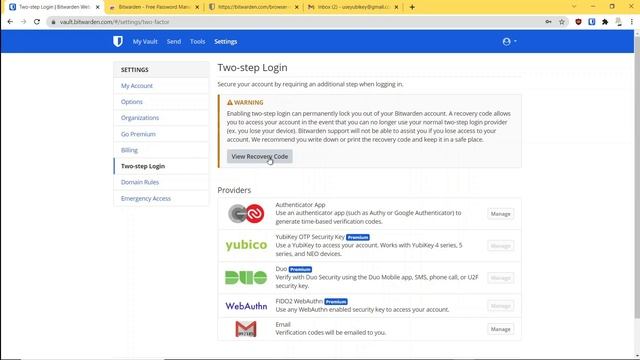 Bitwarden Secured with Yubico Yubikey! смотреть онлайн