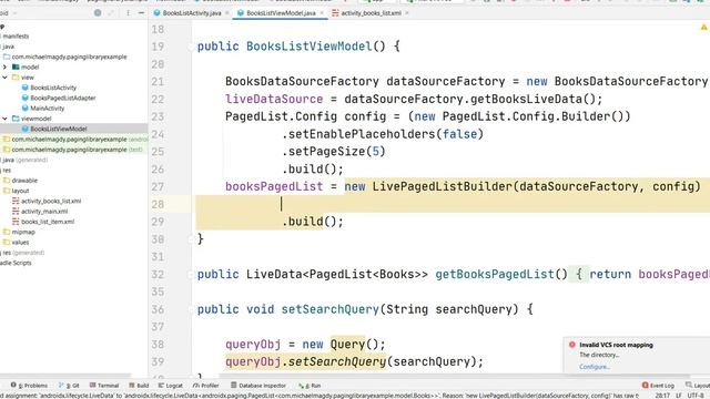 Android Paging Library tutorial Part 3 How to set emptyview if pagedlist returns null or has no dat смотреть онлайн