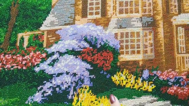 Отчет 2 по вышивке бисером Летний Дом или Домик Мечты смотреть онлайн