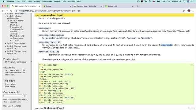 Day 18 - Turtle & the Graphical User Interface8 Python Tuples and How to Generate Random RGB Colours смотреть онлайн