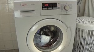 Blouses / shirts wash 30 degrees program BOSCH WAB28220 washing machine, test example movie #306
