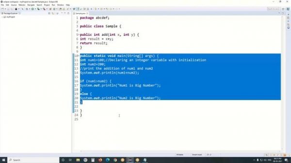 7. Selenium Tutorial - II. Java for Selenium - 5. Java Basic Syntax