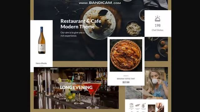 Restorator Restaurant & Cafe: разработка шаблона дизайна сайта для WordPress смотреть онлайн