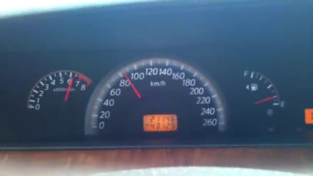 Nissan Teana 0-140 км/ч смотреть онлайн