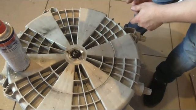 Замена подшипника в стиральной машине Vestel