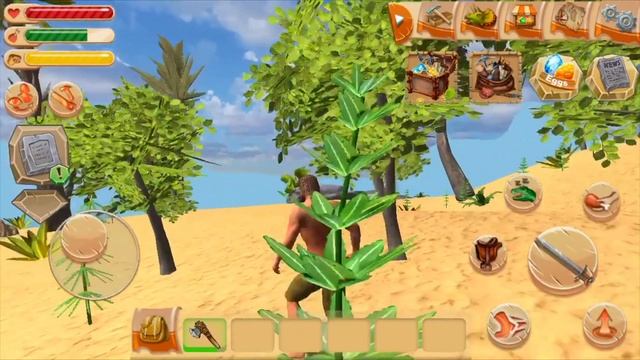 Jurassic survival island Playthrough the game on iPhone6s смотреть онлайн