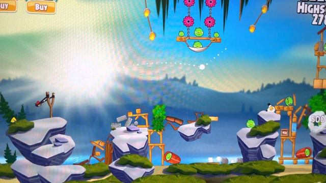 Angry Birds Seasons: Summer Camp Level 16 смотреть онлайн