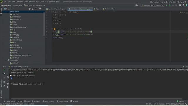 #17 How to Take Input by User and TypeCasting in Python || Typecasting in Python #Python смотреть онлайн