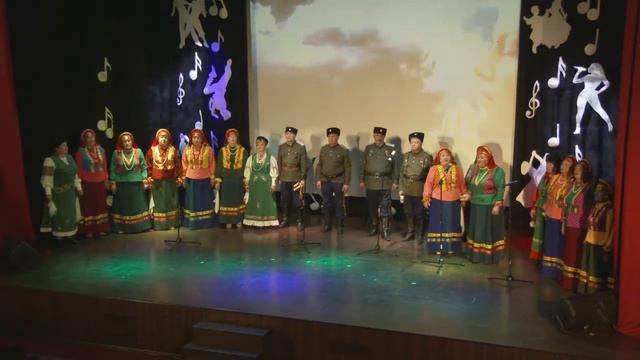 Народный хор "Родные напевы", с. Новоникольск - Ты моя Россия смотреть онлайн