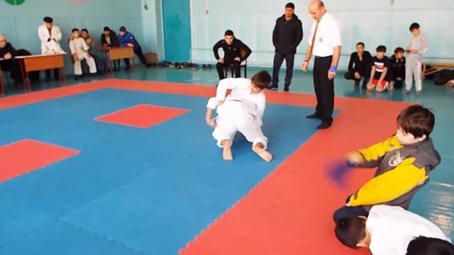 Дадашев Муслим - Саидбаталов Садам. Финал. Первенство Южного Дагестана по борьбе Джиу-джитсу. смотреть онлайн