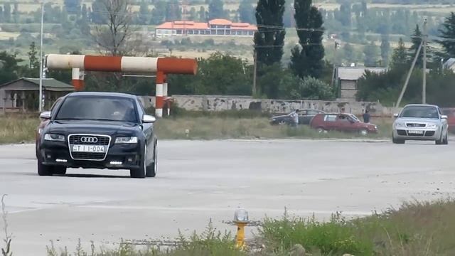 AUDI CLUB GEORGIA .DRAG (NATAKHTARI) # I-17 audi s4 vs audi b6 1.8T vs audi a6 2.8 смотреть онлайн