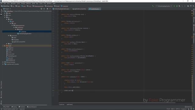 Angular & Spring Online Shop #4: Creating entities and Hibernate mappings смотреть онлайн