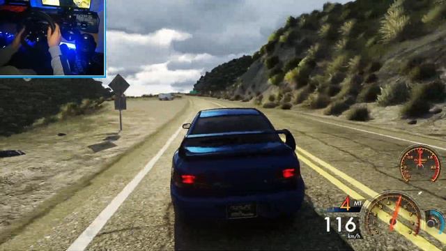 Assetto Corsa - Pacific Coast Subaru Impreza 22b sti || Logitech g920 & shifter gameplay смотреть онлайн