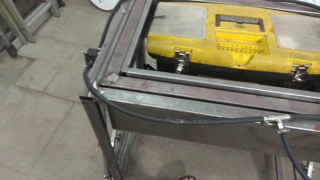 Сборка термовакуумного станка с пневмоприводом (продолжение)