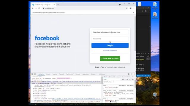 Selenium fb log in python .it fun смотреть онлайн