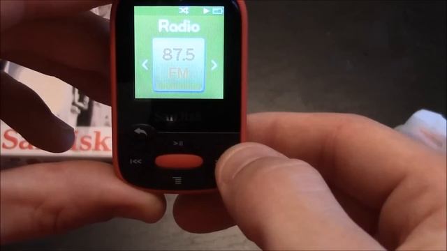 SanDisk Clip Sport MP3 Player смотреть онлайн