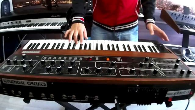 Prophet 5 analog synthesizer demo , date release 1978 .. смотреть онлайн