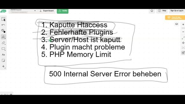 HTTP 500 Internal Server Error in Wordpress beheben | QLANDO смотреть онлайн