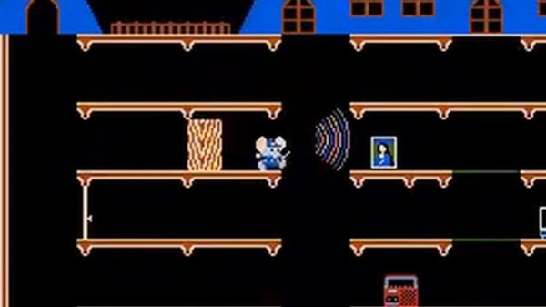 Mappy - マッピー Mappī  [NES Walkthrough]