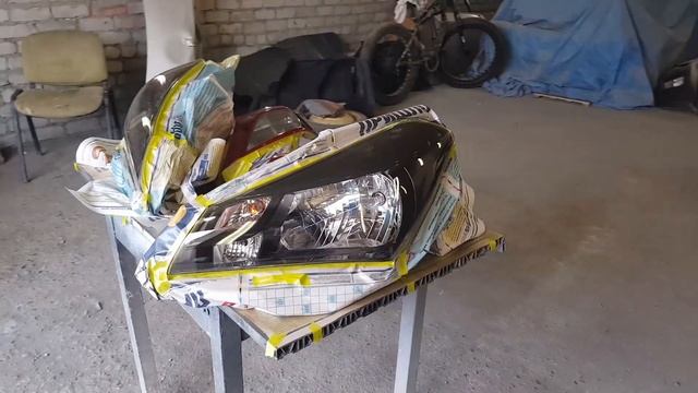 Трещины в на фарах#bodyrepair