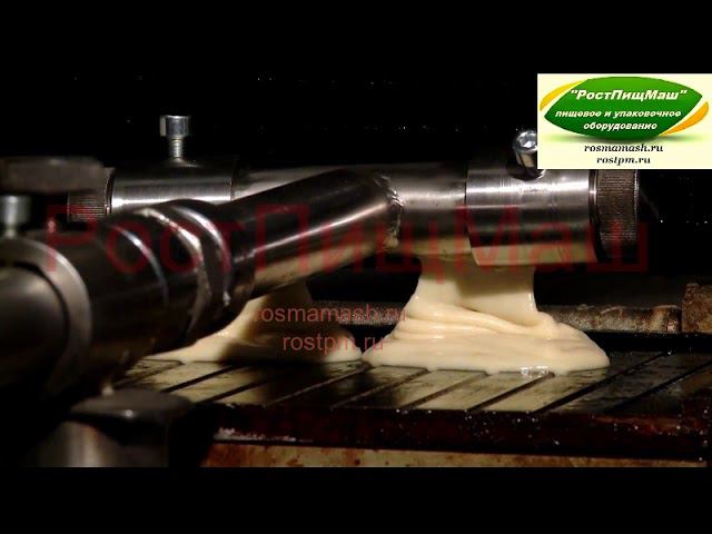 Выпечка вафельных трубочек на ПАК-2 от РостПищМаш смотреть онлайн