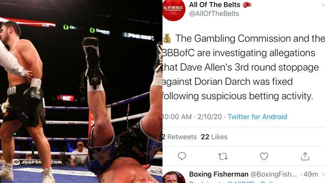 Shocking News: Gambling Commission To Investigate Dave Allen vs Dorian Darch Being Fixed смотреть онлайн
