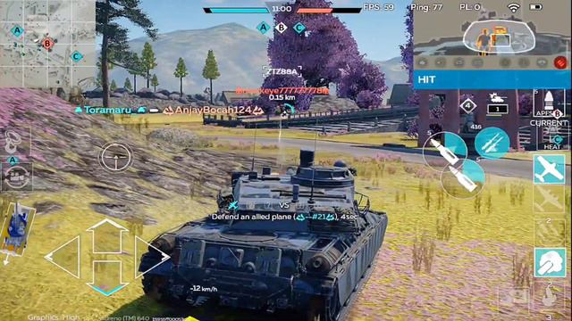 War Thunder Mobile: NEW French AMX - 32 - 105 Tank Full Gameplay Level 15 смотреть онлайн