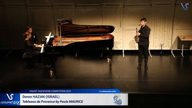 Doron HAZAN (Israel) plays Tableaux de Provence by P. MAURICE смотреть онлайн