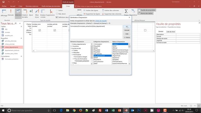 Extraire et filtrer les données en VBA Access смотреть онлайн