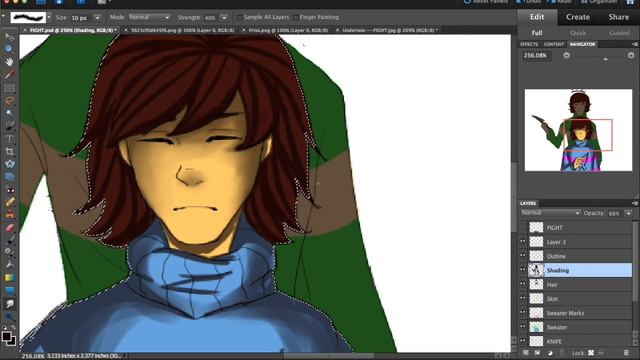Show No Mercy: Chara and Frisk - Undertale Speedpaint смотреть онлайн