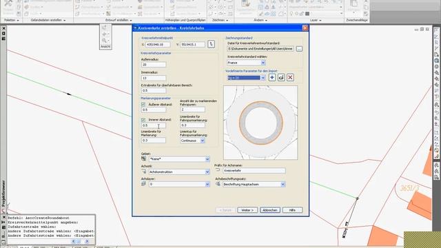 AutoCAD Civil 3D - Kreisverkehr erstellen смотреть онлайн