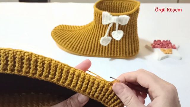 Lastik model bot yapımı (37_38) no #crochet #pinterest #kinitting смотреть онлайн