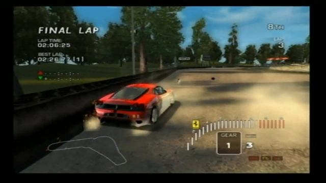 Ferrari Challenge Trofeo Pirelli PS2 Gameplay - System 3 смотреть онлайн