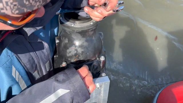 Испытание jwo 140 лодки Gt 480 !!! В реальных условиях горной реки. смотреть онлайн