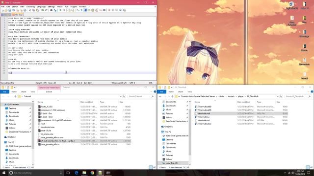 How to add custom Zombie skins, Addons on CSS: Zombie Riot Server + Modifying Days смотреть онлайн