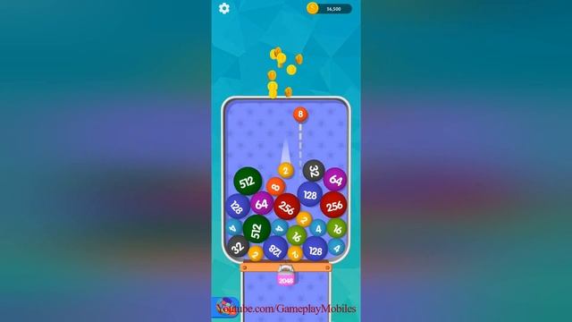 Happy Ball 2048 merge 3D Ball (Early Access) - Gameplay Walkthrough смотреть онлайн