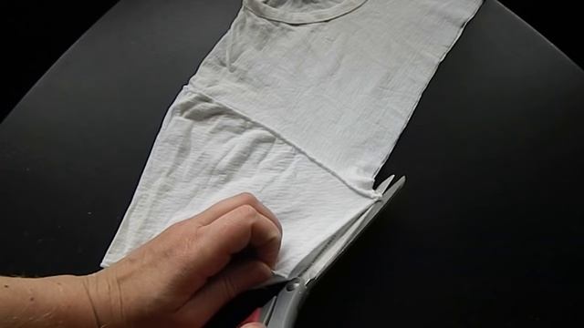 Пряжа из футболки. Вязаная Импровизация. смотреть онлайн