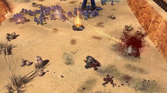 Ultramarines vs Tyranids - Eternal Mod - Warhammer 40K Dawn Of War 2 Retribution смотреть онлайн