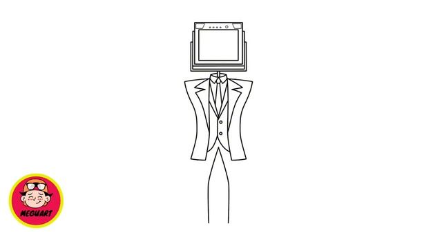 How to Draw TITAN TVMAN #skibiditoilet смотреть онлайн